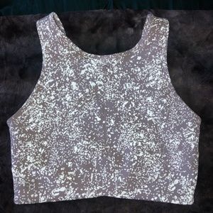 Lululemon Reflective Crop Top